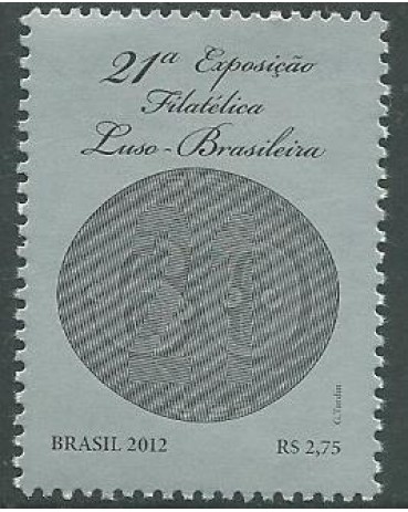 C3220 21ª EXPOSIÇÃO FILATÉLICA LUSO-BRASILEIRA  2012 -11.351 Mint